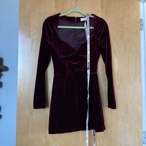 House of CB Veronica Velvet Dress